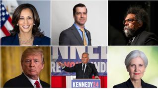 Kamala Harris y Donald Trump se posicionan como los principales candidatos.