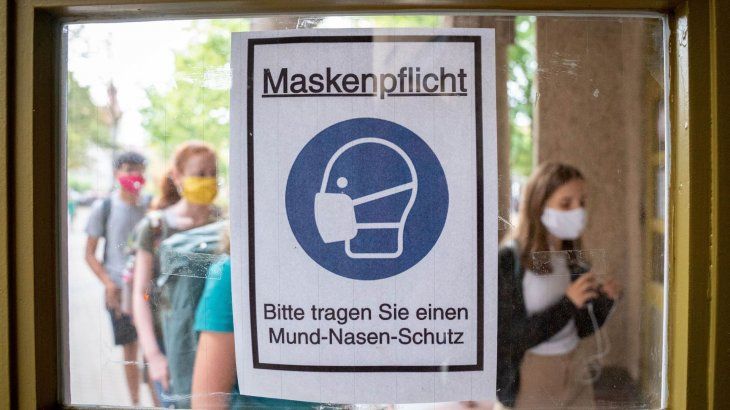 La media nacional en Alemania estaba este martes en los 79,5 casos en siete días y por 100.000 habitantes.