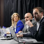 Los funcionarios bonaerenses expusieron ante la Legislatura. Los funcionarios bonaerenses expusieron ante la Legislatura.