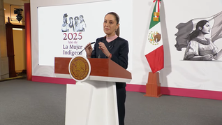 Claudia Sheinbaum en la Mañanera del Pueblo de este miércoles. Claudia Sheinbaum en la Mañanera del Pueblo de este miércoles.