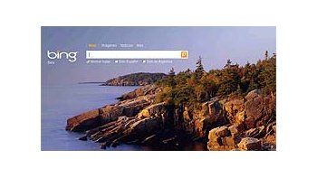 Bing, el buscador en internet de Microsoft.