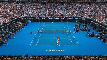 El Melbourne Park tiene tres estadios y ocho canchas de prácticas bajo techo.