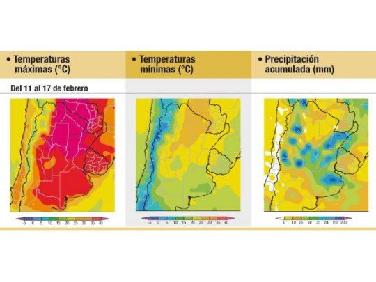 Focos de tormenta sobre área agrícola