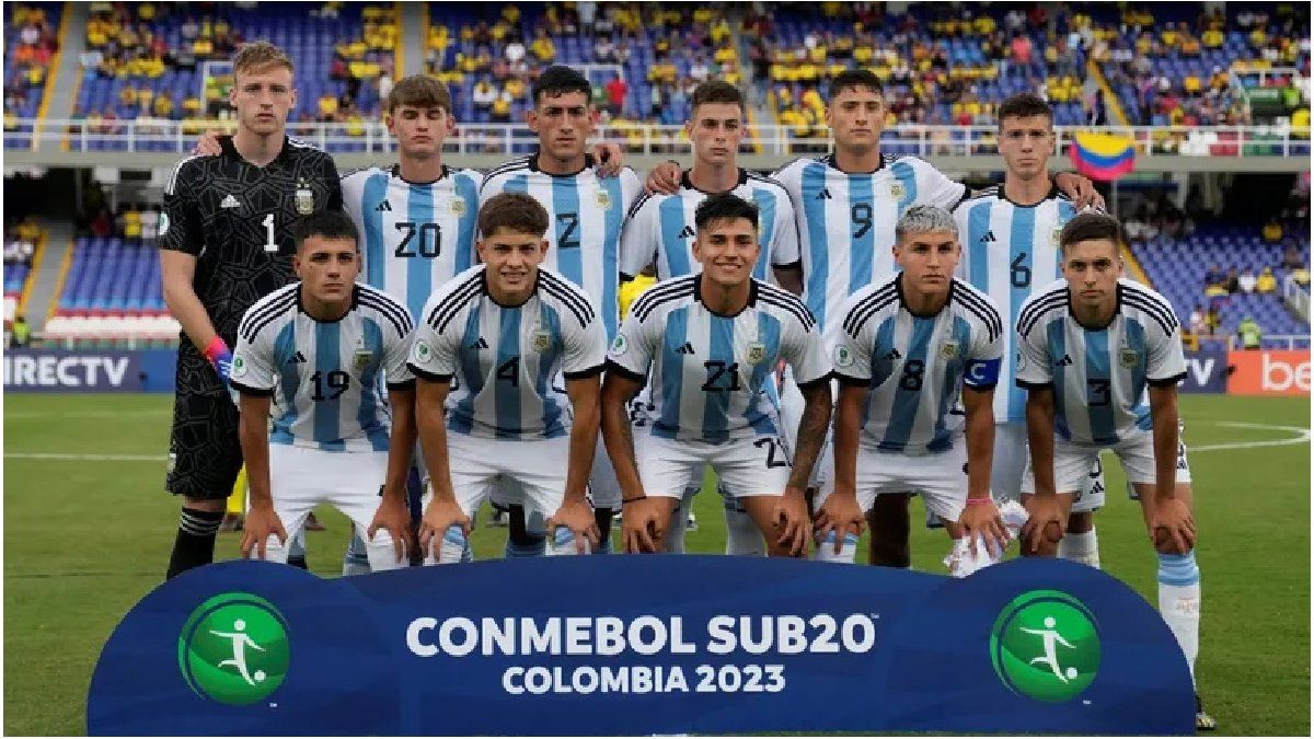Argentina faces Brazil in the South American U-20: schedule, TV and formations