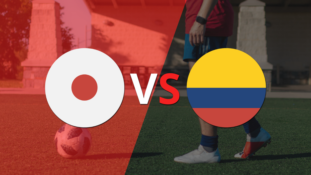 Japan and Colombia meet for a friendly duel