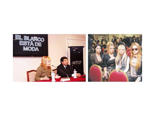 La presidenta de la Asociación de Modelos Argentinas (AMA), Noé Ruiz, y el titular de la AFIP, Ricardo Echegaray, advirtieron que los representantes no registrados no podrán tramitar ningún tipo de certificado ni constancia impositiva. En la presentación de ayer estuvieron Pamela David, Melina Pitra, Ivana Palloti y Jésica Cirio (de izquierda a derecha), entre otras.