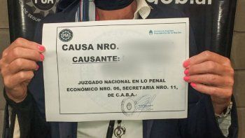 Azafata detenida.