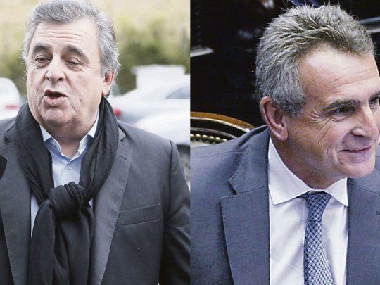 Mario Negri y Agustín Rossi.