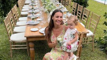 el lujoso cumpleanos de ana, la hija de pampita