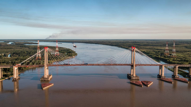 El Río Paraná ofrece un gran paisaje para relajarse en Zárate.