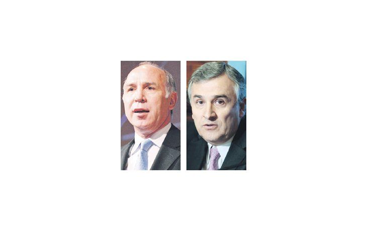 Ricardo Lorenzetti y Gerardo Morales