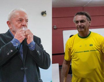 Lula da Silva y Jair Bolsonaro.&nbsp;