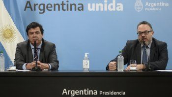 Claudio Moroni y Matías Kulfas.