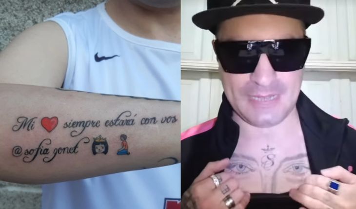 El hombre señalado por la influencer negó estar obsesionado con ella y vinculó sus tatuajes con una “promesa personal”. El hombre señalado por la influencer negó estar obsesionado con ella y vinculó sus tatuajes con una “promesa personal”.
