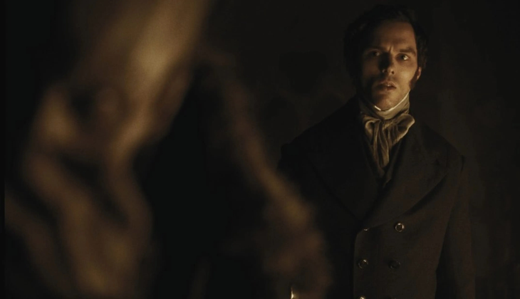 Bill Skarsgård and Nicholas Hoult in Nosferatu. Bill Skarsgård and Nicholas Hoult in Nosferatu.