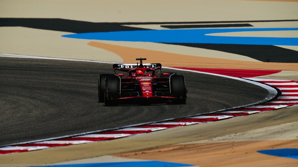 Ferrari once again dominated the tests and is excited about the new year of Formula 1