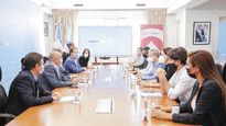 Encuentro. En el Ministerio de Transporte se realizaron reuniones con los diversos sectores involucrados. La última fue con miembros de las cámaras empresariales del sector.