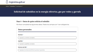 Subsidios focalizados. El nuevo registro aplica para mantener los beneficios en las tarifas de electricidad, gas natural por redes, gas propano y garrafas de GLP. Subsidios focalizados. El nuevo registro aplica para mantener los beneficios en las tarifas de electricidad, gas natural por redes, gas propano y garrafas de GLP.