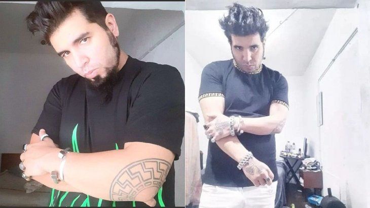 Fernando Andrés Sabag Montiel tiene dos tatuajes vinculados a la simbología del nazismo, que indican que pertenece a alguna organización neonazi. Uno está en el codo izquierdo y otro en el dorso de la mano derecha. 