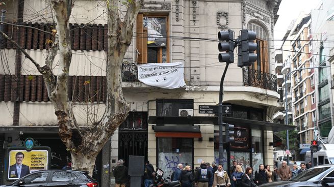 El inmueble está ubicado en la avenida Pueyrredón al 1.300.