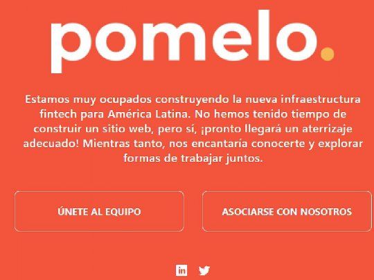 La fintch Pomelo promete a sus candidatos salarios “muy competitivos” y una cultura laboral basada en la transparencia.