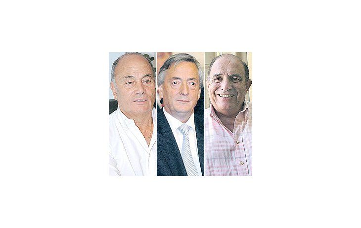 ámbito.com | Gerónimo Venegas, Néstor Kirchner y José M. Díaz Bancalari