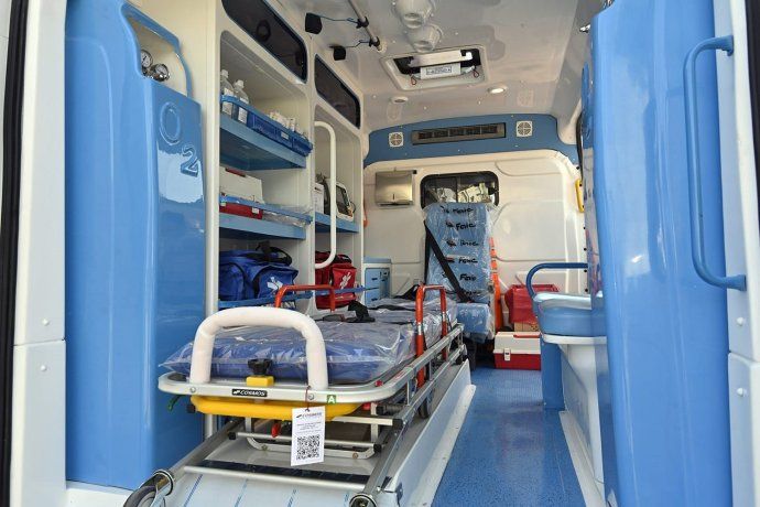 Las tres nuevas ambulancias ser&aacute;n utilizadas como Unidades de Terapia Intensiva M&oacute;vil.&nbsp;