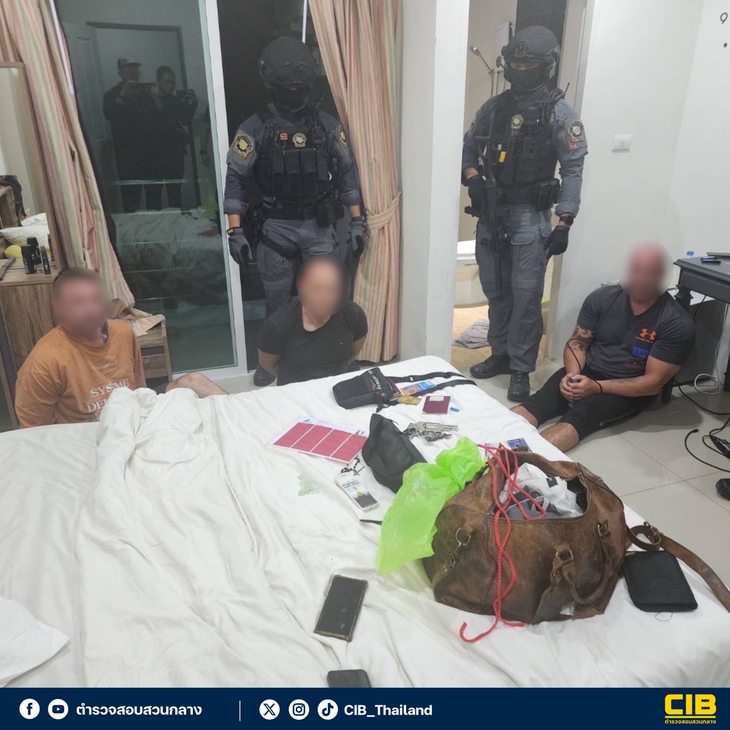 Allanamiento de Interpol y la policía tailandesa Allanamiento de Interpol y la policía tailandesa