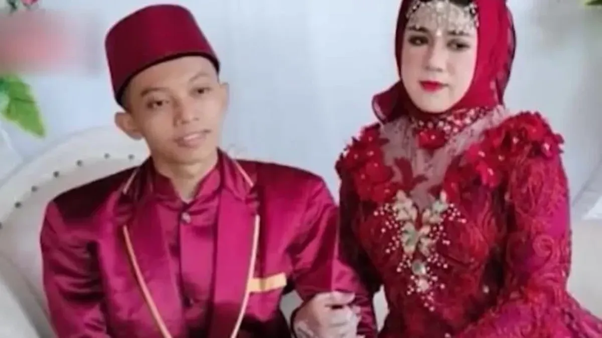 Unusual!  He discovered on their honeymoon that his wife was a man who wanted to scam him.