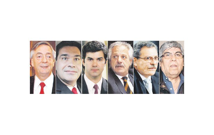 ámbito.com | Néstor Kirchner, Jorge Capitanich, Juan Manuel Urtubey, Miguel Saiz, Juan Carlos Pezoa, Hugo Moyano