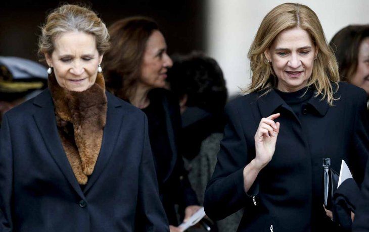 Las hermanas del rey Felipe VI, Elena y Cristina.