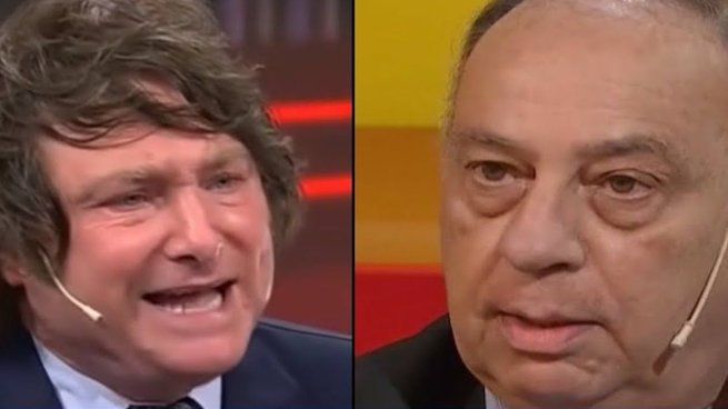 Los economistas Javier Milei y Carlos Cachanosky se cruzaron en las redes sociales.