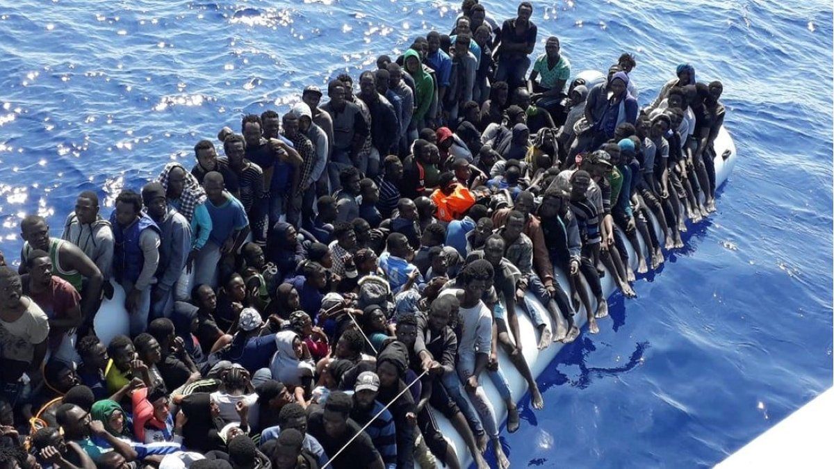 Mar mediterráneo más de 70 náufragos muertos en las costas de Libia