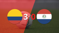 colombia fue imparable y goleo 3 a 0