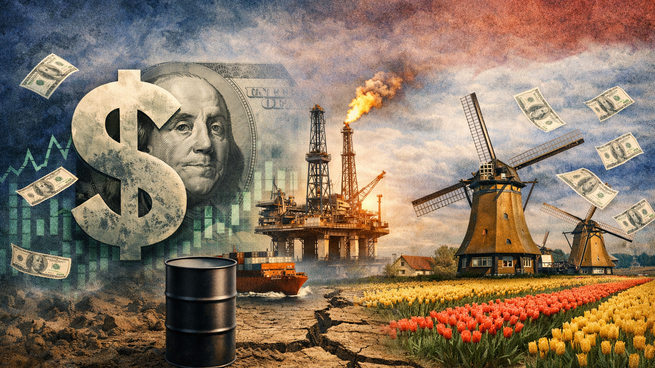 El ingreso de dólares hacia el sector energético por la vía financiera incuba un proceso de enfermedad holandesa.