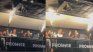 In Burzaco, two flares almost caused a fire in a dance venue. In Burzaco, two flares almost caused a fire in a dance venue.