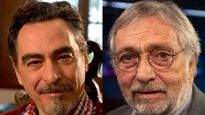 Federico Andahazi y Luis Brandoni.