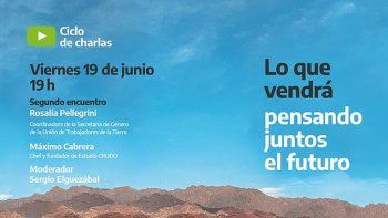 Producción agrícola y alimentación, ejes de la segunda entrega de charlas online del ministerio de Ambiente