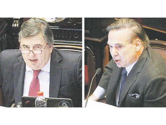 Escenarios. El radical Mario Negri buscará dar el golpe hoy con el dictamen oficial sobre Ganancias en Diputados. En tanto, el líder del FpV en el Senado, Miguel Pichetto, intentará avanzar con cambios a la ley de ART.