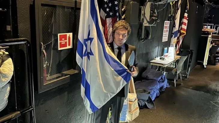 Javier Milei expresó su apoyo a Israel desde el inicio de su gestión. Javier Milei expresó su apoyo a Israel desde el inicio de su gestión. 