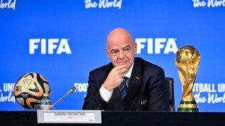 Gianni Infantino, presidente de la FIFA.