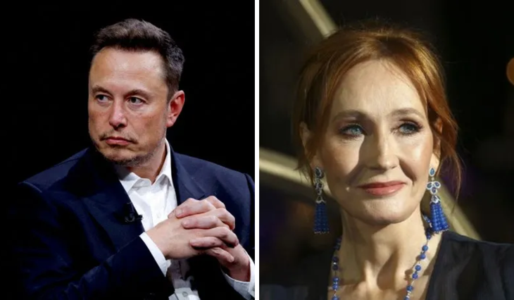El magnate Elon Musk y la escritora J.K Rowling, son dos de las figuras que aparecen en la demanda. El magnate Elon Musk y la escritora J.K Rowling, son dos de las figuras que aparecen en la demanda.