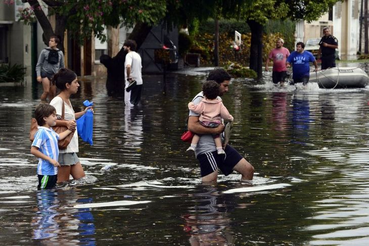 Inundaciones en La Plata Inundaciones en La Plata