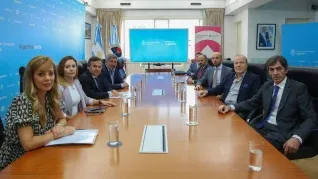 Ferraro se reunió con el equipo de transición del Ministerio de Economía