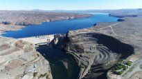 Represa río Limay en Piedra Águila.&nbsp;