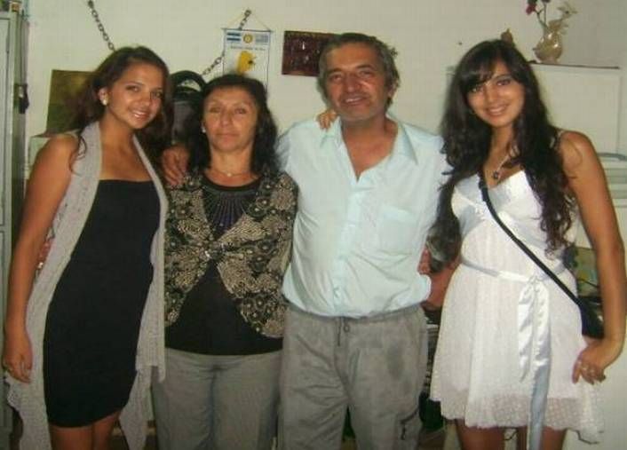 Antes y después del rescatado en la Cordillera (foto 1)