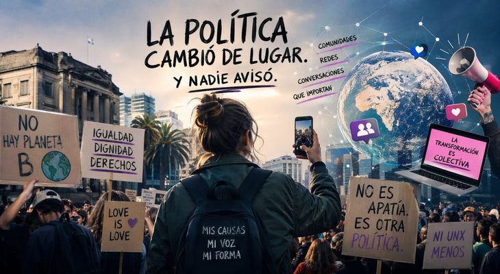 La política juvenil se desplaza hacia nuevas formas de expresión, identidad y participación pública. La política juvenil se desplaza hacia nuevas formas de expresión, identidad y participación pública.
