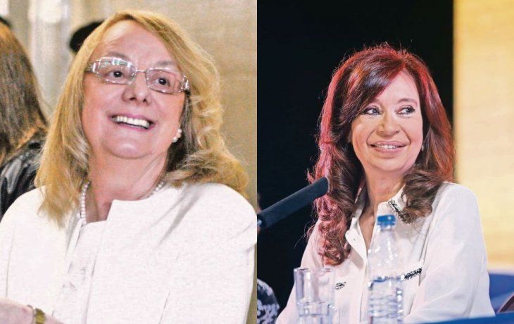 Alicia Kirchner y Cristina de Kirchner.&nbsp;