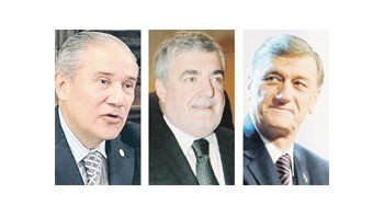 Walter Barrionuevo, Mario Das Neves, Hermes Binner