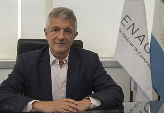 El vicepresidente del Enacom, Gustavo López.